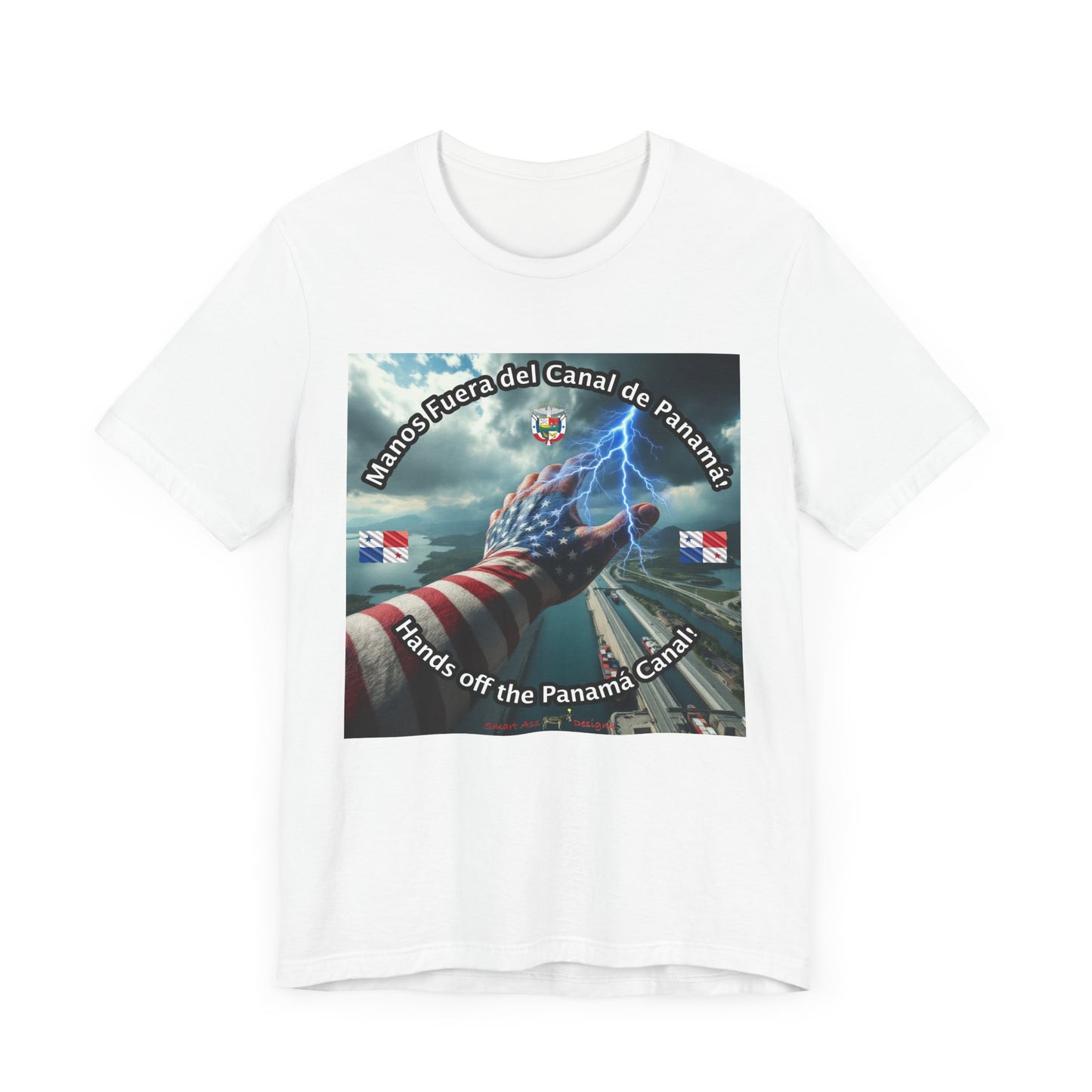 T-Shirt Hands off the Panamá Canal Unisex Jersey Short Sleeve Tee