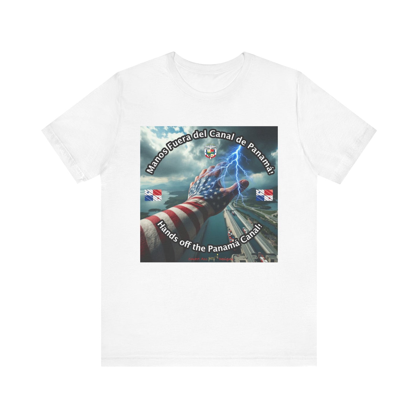 T-Shirt Hands off the Panamá Canal Unisex Jersey Short Sleeve Tee