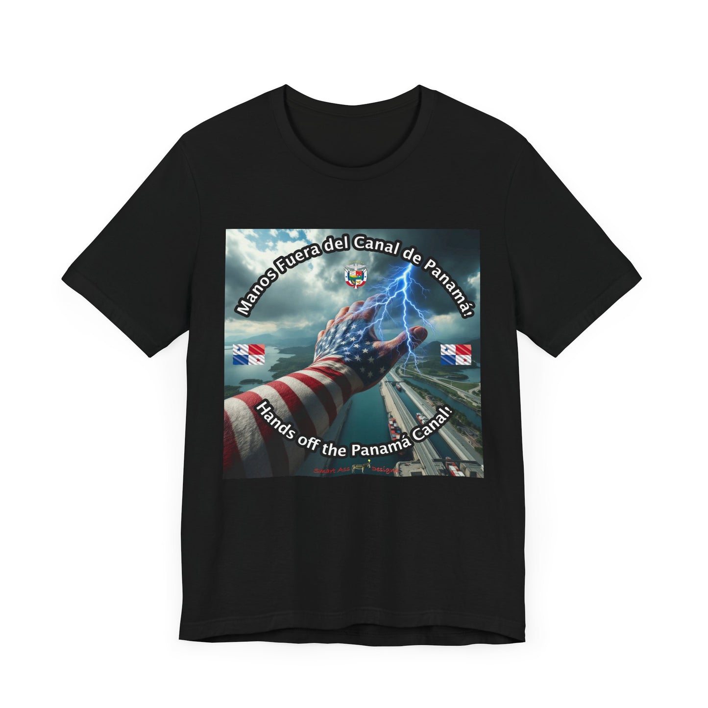 T-Shirt Hands off the Panamá Canal Unisex Jersey Short Sleeve Tee