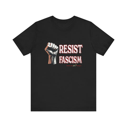 Resist Fascism Unisex Short Sleeve Tee